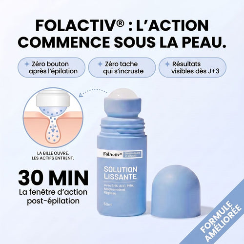 Roll-on soin correcteur zones sensibles FolActiv®