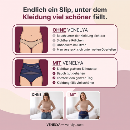 Culotte gainante taille haute Venelya – Avec ou sans [DE]