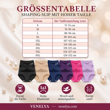 Culotte gainante taille haute Venelya – Guide des tailles [DE]