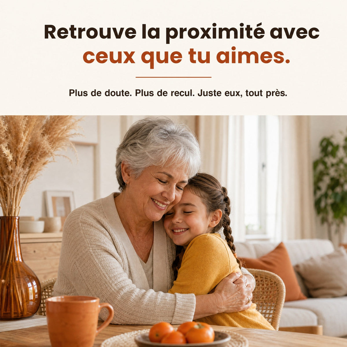 Retrouve la proximité avec ceux que tu aimes