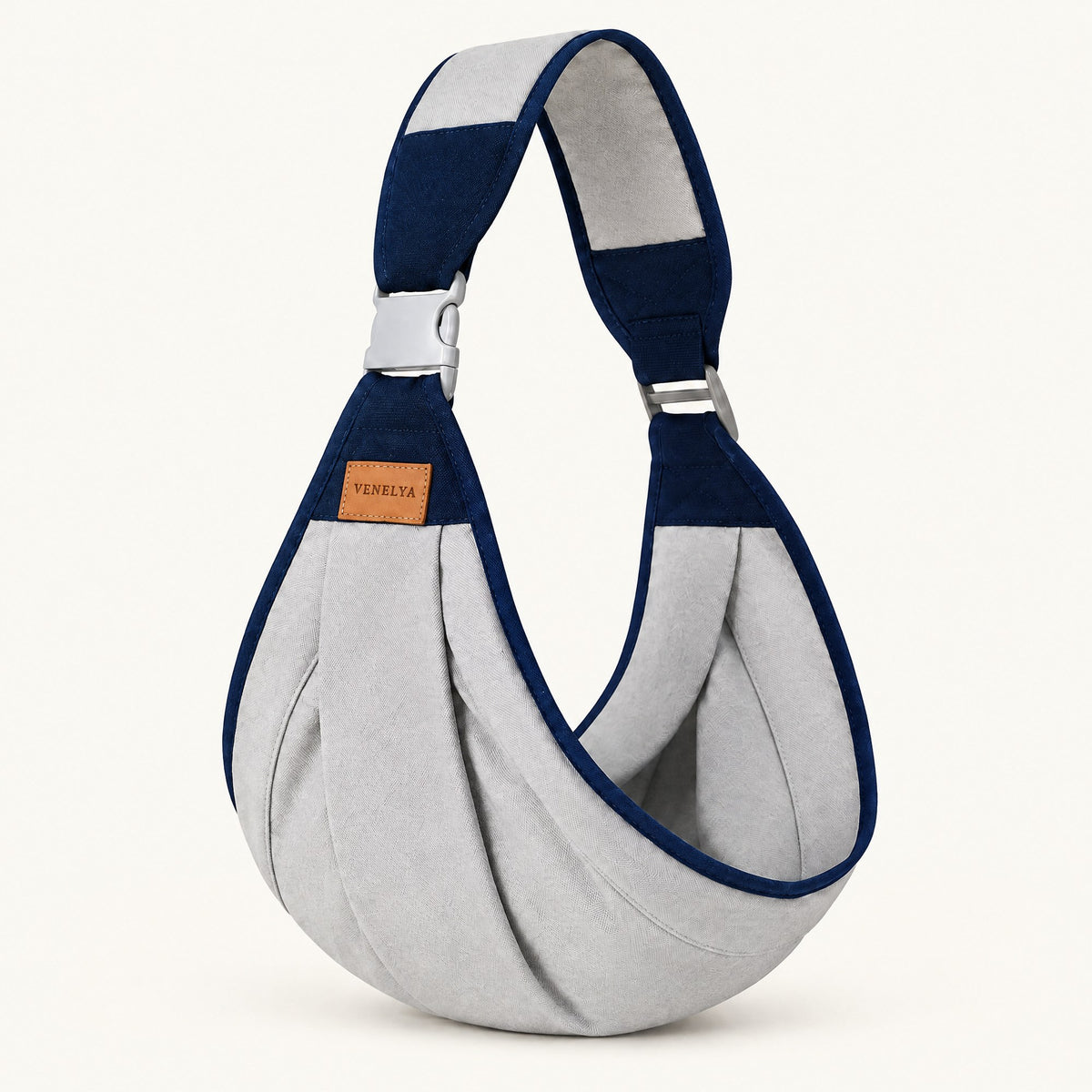 Porte-bébé Câlin gris doux