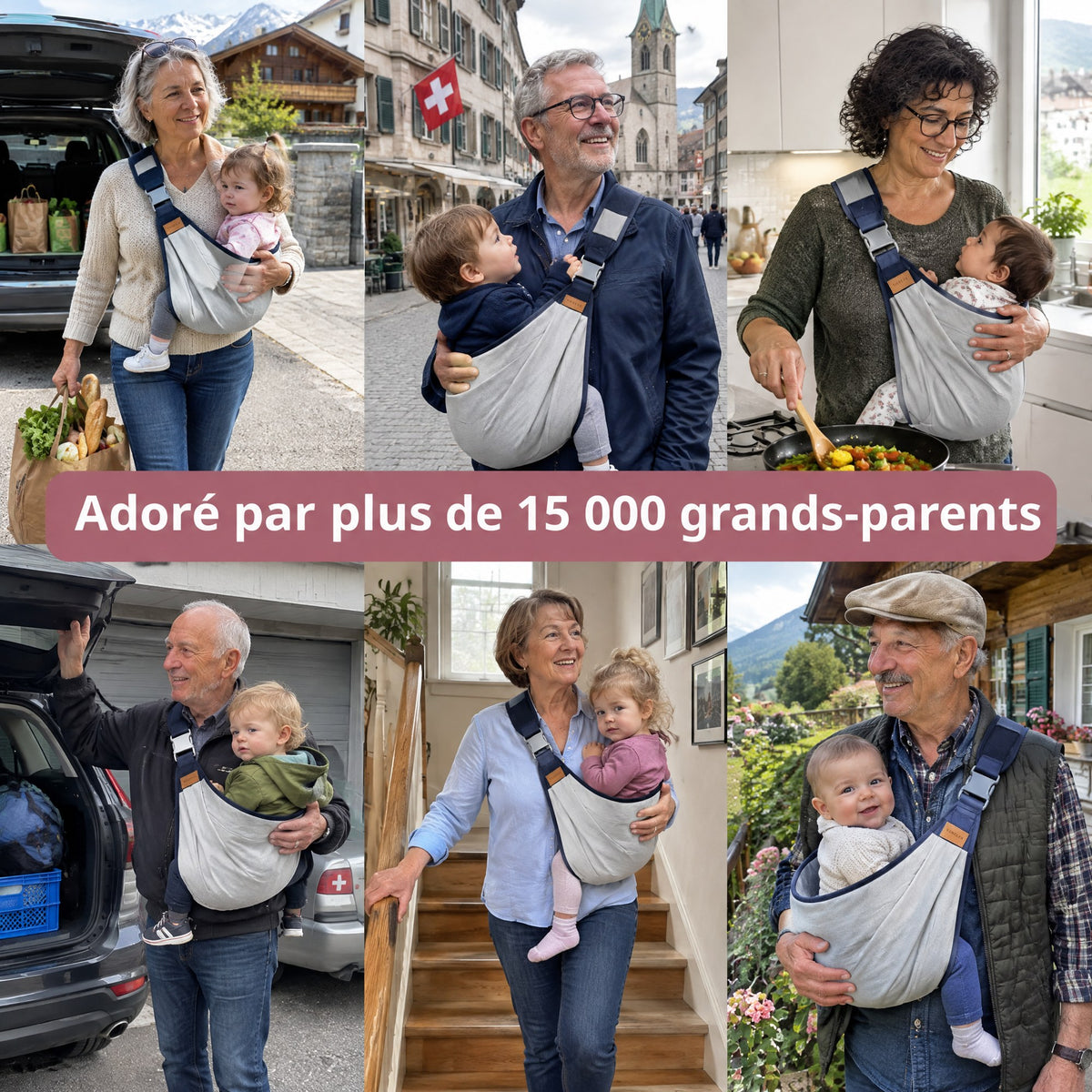 Adoré par les grands-parents