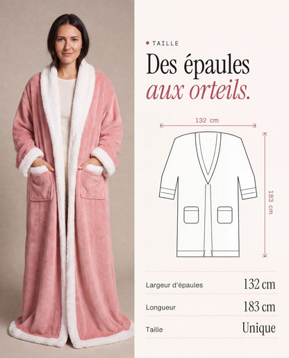 Plaid chauffant à enfiler [FR]