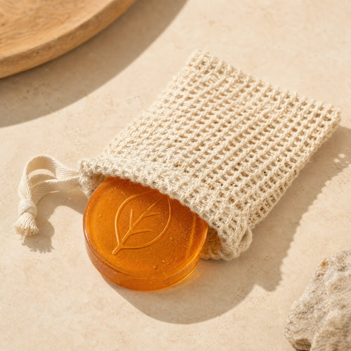 Pochette exfoliante Kaki