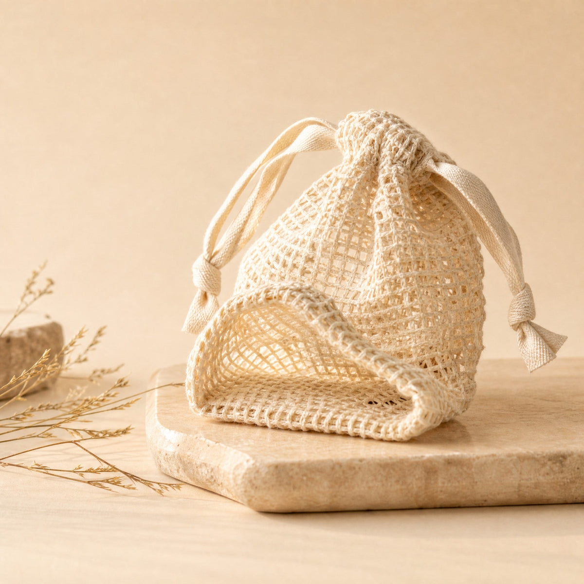 Pochette exfoliante Kaki