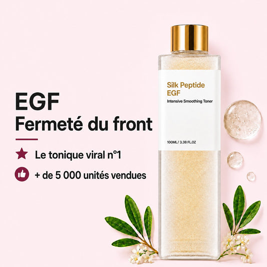 Tonique Raffermissant aux Peptides EGF — fermeté du front